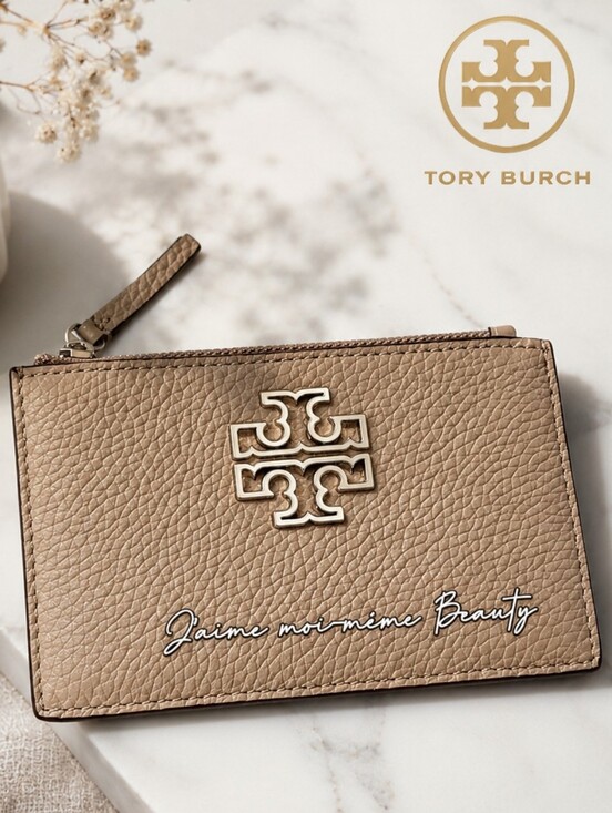 Tory Burch Handbags - Tory Burch Slim Wallet French Gray With Silver Hardware - New